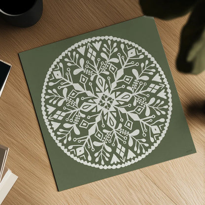 Holiday Form XI by Anne Tavoletti. Shown as a detailed flat fine art print, highlighting archival giclee quality. Available as an archival giclee rolled canvas, fine art paper, or poster print. SKU 95885a.