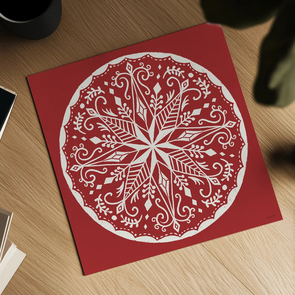 Holiday Form XII by Anne Tavoletti. Shown as a detailed flat fine art print, highlighting archival giclee quality. Available as an archival giclee rolled canvas, fine art paper, or poster print. SKU 95887a.