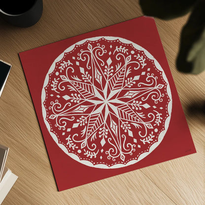 Holiday Form XII by Anne Tavoletti. Shown as a detailed flat fine art print, highlighting archival giclee quality. Available as an archival giclee rolled canvas, fine art paper, or poster print. SKU 95887a.