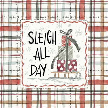 Holiday Fun VI by Anne Tavoletti. SKU 84460a. Archival Giclee Fine art print for wall decor.