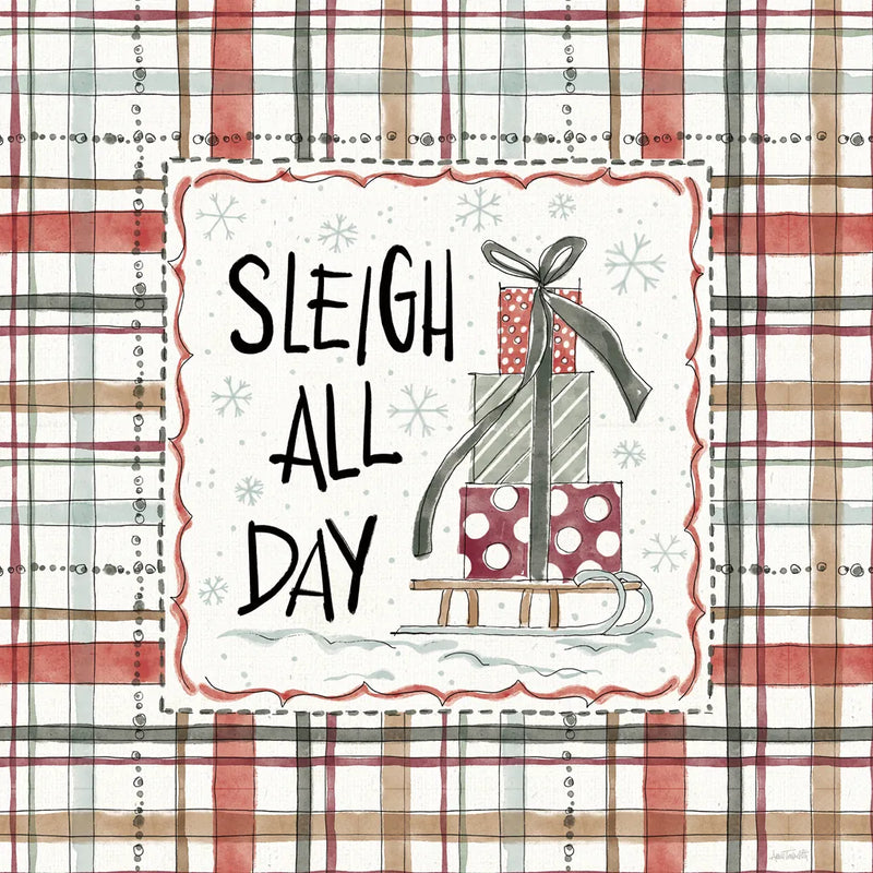 Holiday Fun VI by Anne Tavoletti. SKU 84460a. Archival Giclee Fine art print for wall decor.