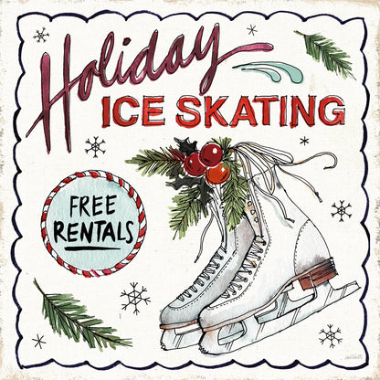 Holiday Season III by Anne Tavoletti. SKU 66502a. Archival Giclee Fine art print for wall decor.