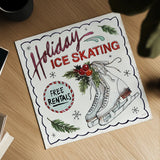 Holiday Season III by Anne Tavoletti. Shown as a detailed flat fine art print, highlighting archival giclee quality. Available as an archival giclee rolled canvas, fine art paper, or poster print. SKU 66502a.