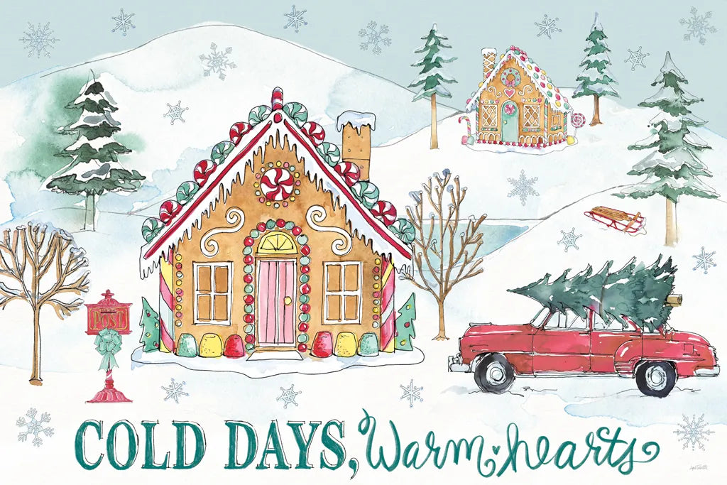 Holiday Trimmings I by Anne Tavoletti. SKU 78088i. Archival Giclee Fine art print for wall decor.