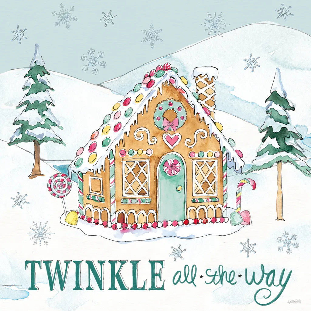 Holiday Trimmings IV by Anne Tavoletti. SKU 78091a. Archival Giclee Fine art print for wall decor.