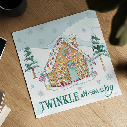 Holiday Trimmings IV by Anne Tavoletti. Shown as a detailed flat fine art print, highlighting archival giclee quality. Available as an archival giclee rolled canvas, fine art paper, or poster print. SKU 78091a.