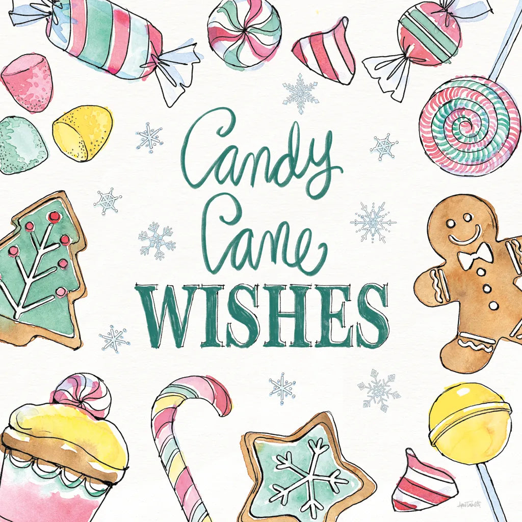 Holiday Trimmings VII by Anne Tavoletti. SKU 78094a. Archival Giclee Fine art print for wall decor.