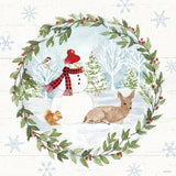 Holiday Vignette IV by Anne Tavoletti. SKU 76505a. Archival Giclee Fine art print for wall decor.