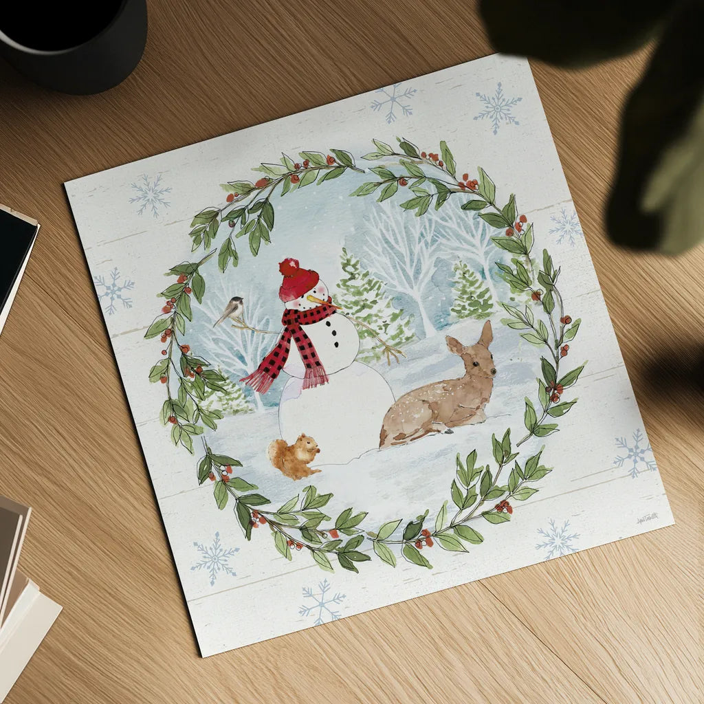 Holiday Vignette IV by Anne Tavoletti. Shown as a detailed flat fine art print, highlighting archival giclee quality. Available as an archival giclee rolled canvas, fine art paper, or poster print. SKU 76505a.