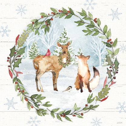 Holiday Vignette V by Anne Tavoletti. SKU 76506a. Archival Giclee Fine art print for wall decor.