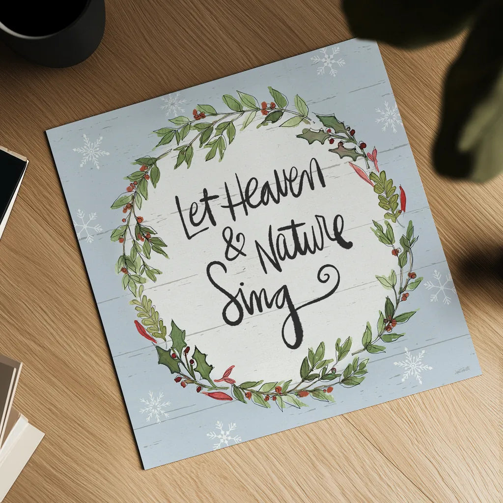 Holiday Vignette VII by Anne Tavoletti. Shown as a detailed flat fine art print, highlighting archival giclee quality. Available as an archival giclee rolled canvas, fine art paper, or poster print. SKU 76508a.