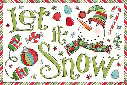 Holiday Whimsy I by Anne Tavoletti. SKU 77278i. Archival Giclee Fine art print for wall decor.