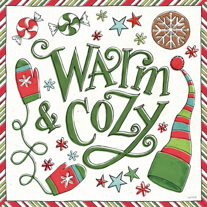 Holiday Whimsy II by Anne Tavoletti. SKU 77279a. Archival Giclee Fine art print for wall decor.