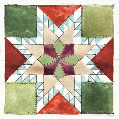 Holiday on the Farm XII by Anne Tavoletti. SKU 37282a. Archival Giclee Fine art print for wall decor.