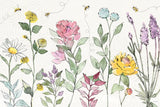 Honeybee Blossoms I by Anne Tavoletti. SKU 72489i. Archival Giclee Fine art print for wall decor.