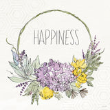 Honeybee Blossoms IX by Anne Tavoletti. SKU 72497a. Archival Giclee Fine art print for wall decor.