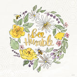 Honeybee Blossoms X by Anne Tavoletti. SKU 72498a. Archival Giclee Fine art print for wall decor.