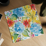 July Flowers by Anne Tavoletti. Shown as a detailed flat fine art print, highlighting archival giclee quality. Available as an archival giclee rolled canvas, fine art paper, or poster print. SKU 59346a.