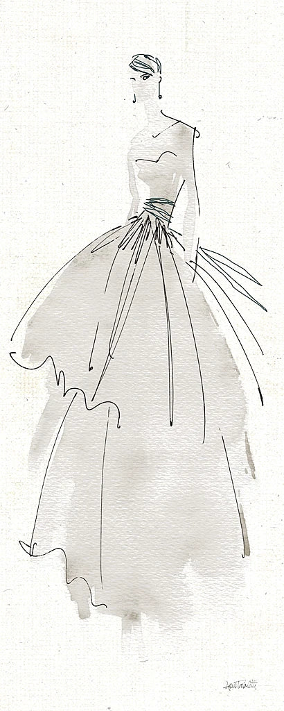 La Fashion II Gray by Anne Tavoletti