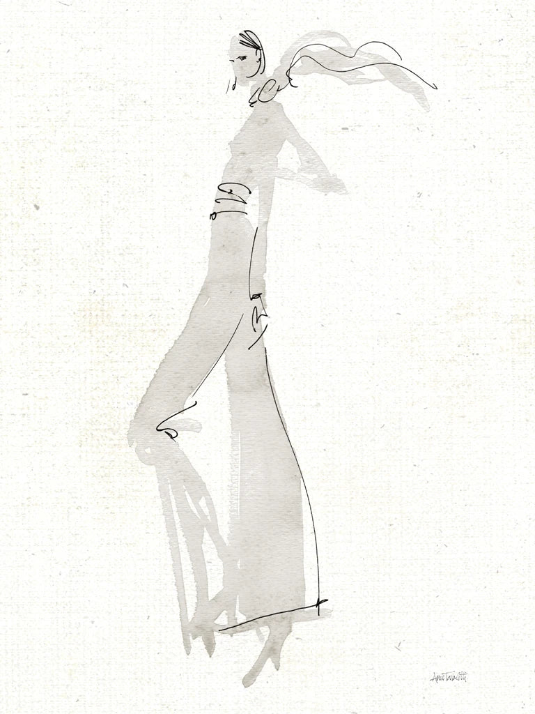 La Fashion III Gray v2 by Anne Tavoletti