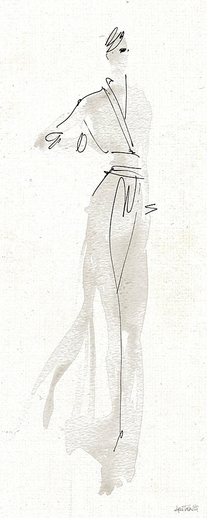 La Fashion IV Gray by Anne Tavoletti