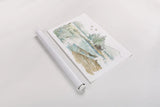Lakehouse II on White by Anne Tavoletti. shown as a rolled paper print. Available as archival giclee rolled canvas, fine art paper, or poster print. SKU 24517i.