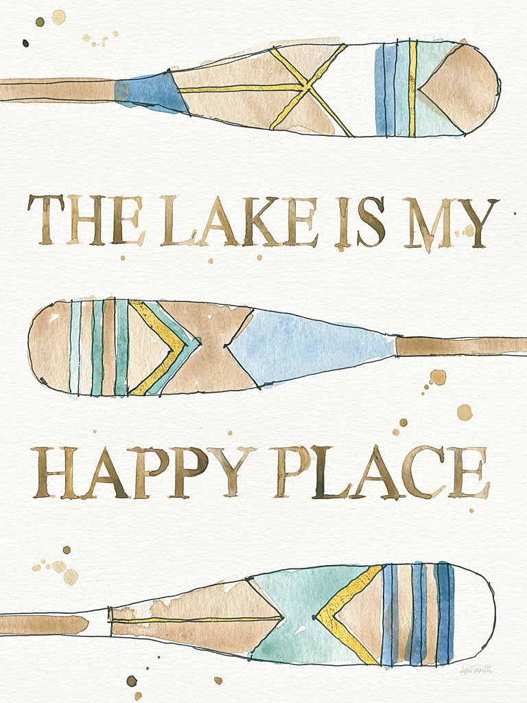 Lakehouse III by Anne Tavoletti