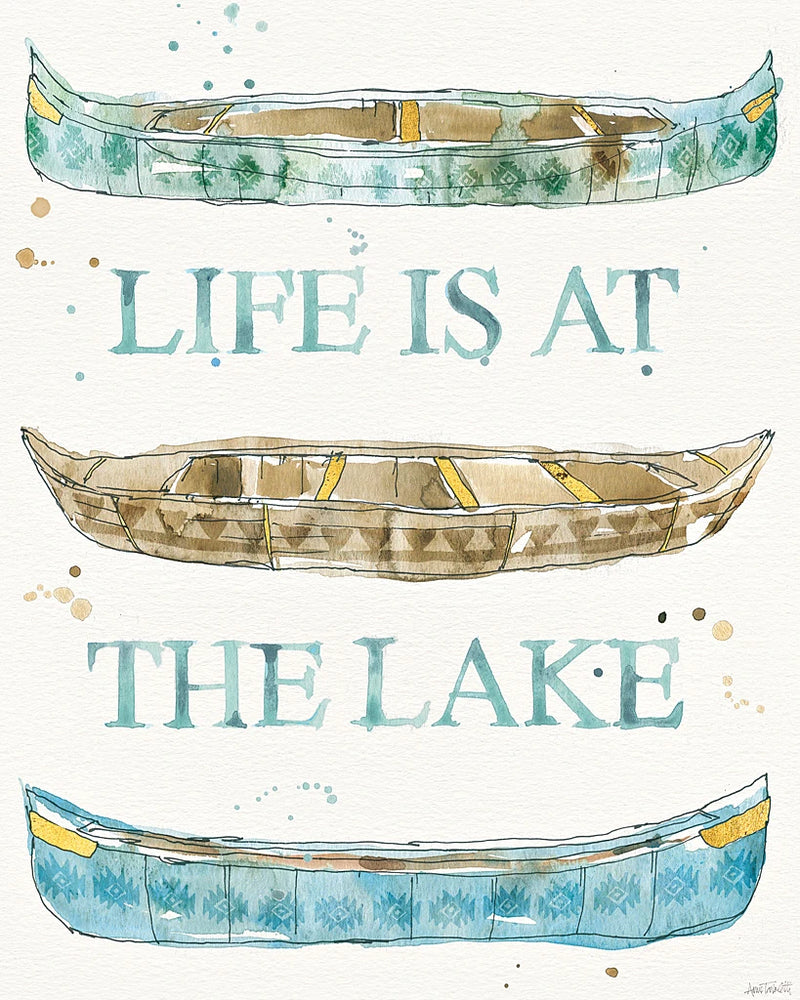 Lakehouse IV by Anne Tavoletti