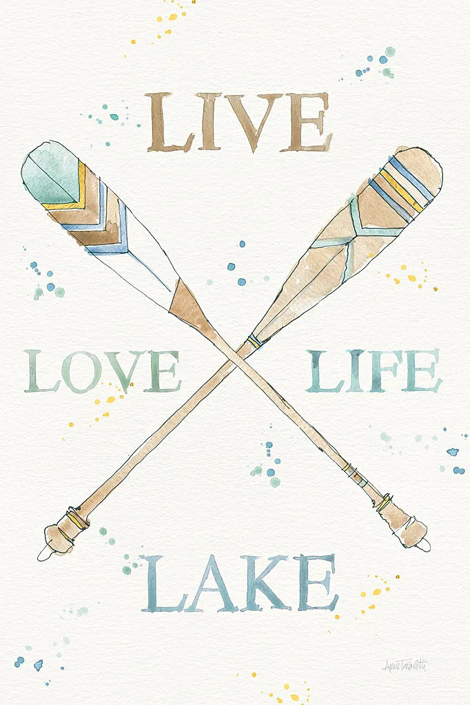 Lakehouse V v2 by Anne Tavoletti. SKU 30769h. Archival Giclee Fine art print for wall decor.