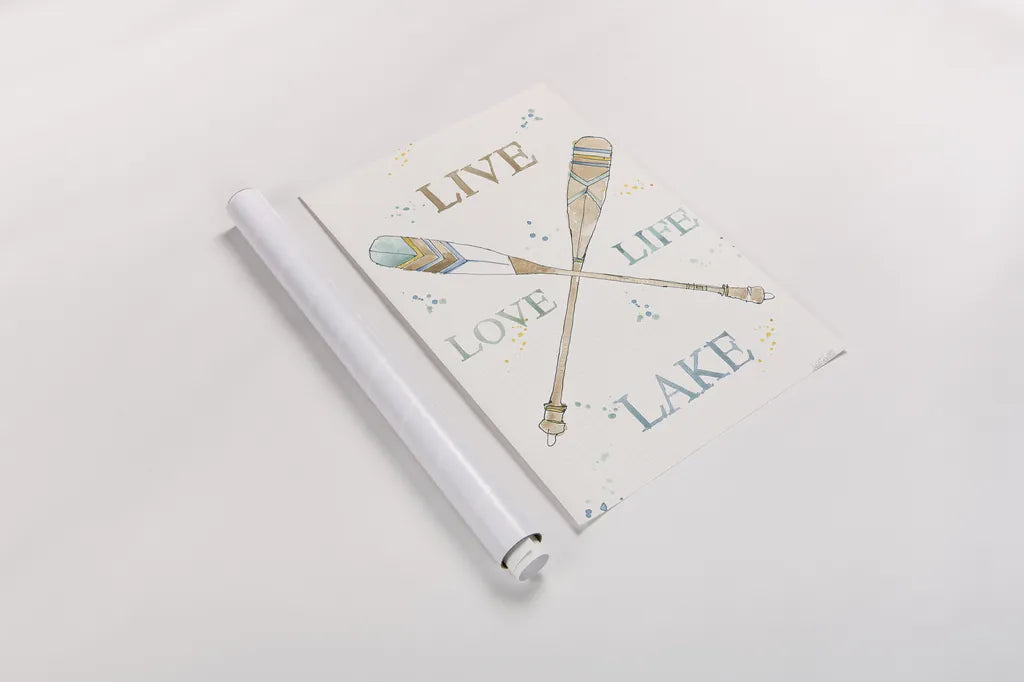 Lakehouse V v2 by Anne Tavoletti. shown as a rolled paper print. Available as archival giclee rolled canvas, fine art paper, or poster print. SKU 30769h.