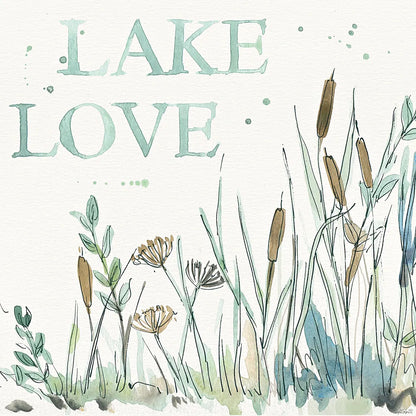 Lakehouse VI by Anne Tavoletti. SKU 24227a. Archival Giclee Fine art print for wall decor.