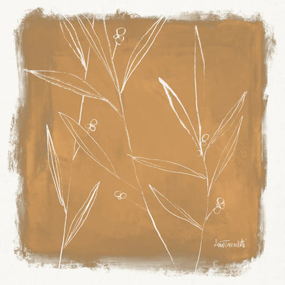 Leaf Lines I by Anne Tavoletti. SKU 97372a. Archival Giclee Fine art print for wall decor.