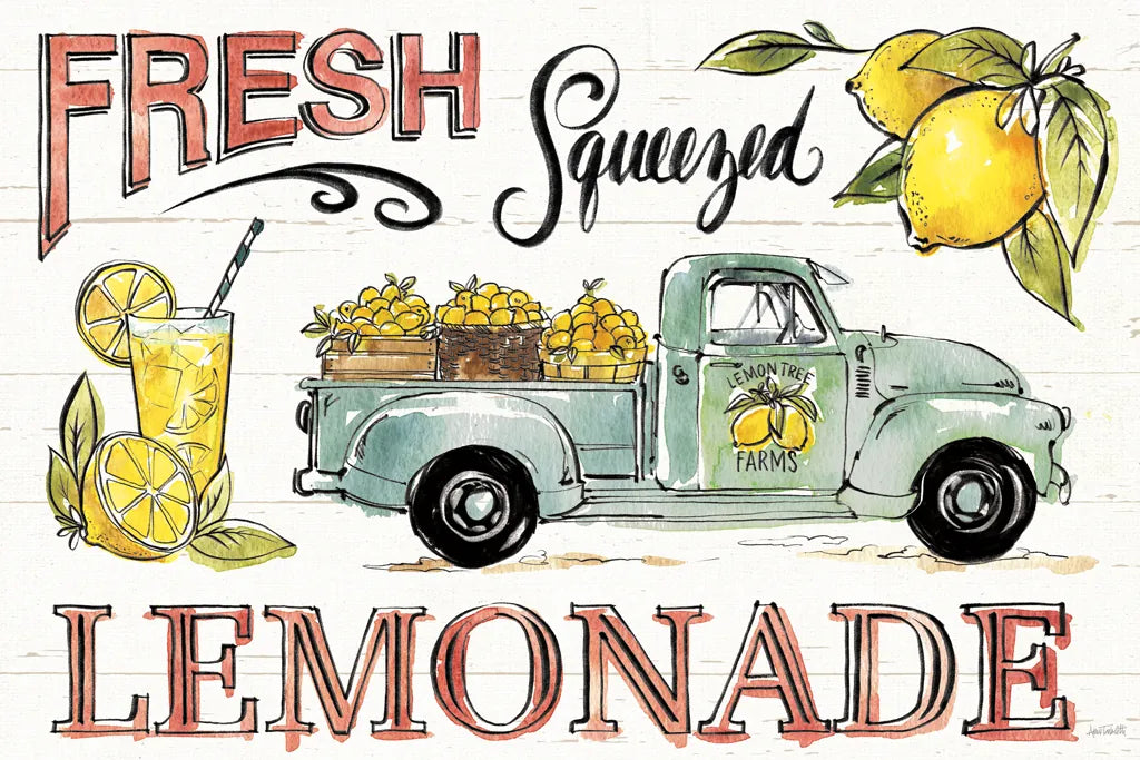 Lemonade Stand I by Anne Tavoletti. SKU 69022i. Archival Giclee Fine art print for wall decor.