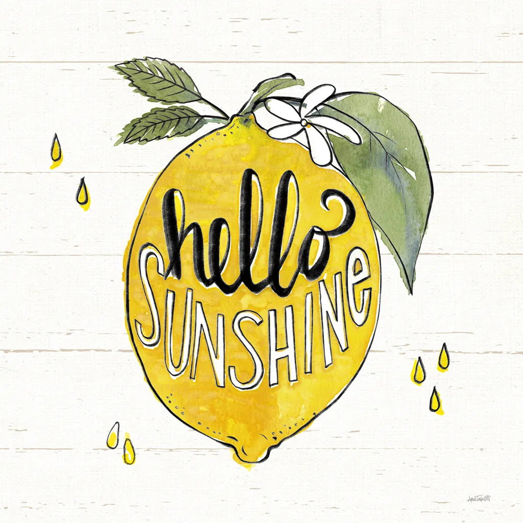 Lemonade Stand VII by Anne Tavoletti. SKU 69028a. Archival Giclee Fine art print for wall decor.