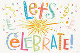 Lets Celebrate I by Anne Tavoletti. SKU 87988i. Archival Giclee Fine art print for wall decor.