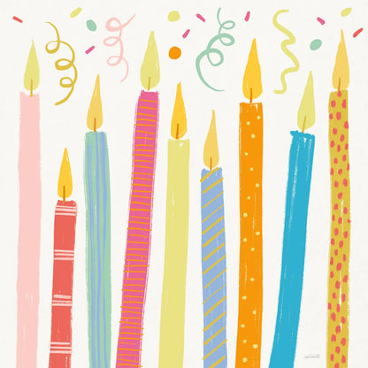 Lets Celebrate V by Anne Tavoletti. SKU 87992a. Archival Giclee Fine art print for wall decor.