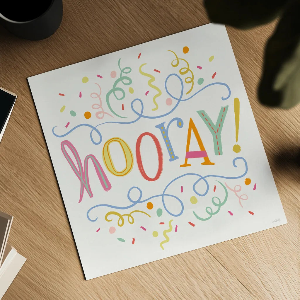 Lets Celebrate VIII by Anne Tavoletti. Shown as a detailed flat fine art print, highlighting archival giclee quality. Available as an archival giclee rolled canvas, fine art paper, or poster print. SKU 87995a.