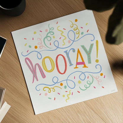 Lets Celebrate VIII by Anne Tavoletti. Shown as a detailed flat fine art print, highlighting archival giclee quality. Available as an archival giclee rolled canvas, fine art paper, or poster print. SKU 87995a.