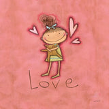 Love by Anne Tavoletti. SKU 10799a. Archival Giclee Fine art print for wall decor.