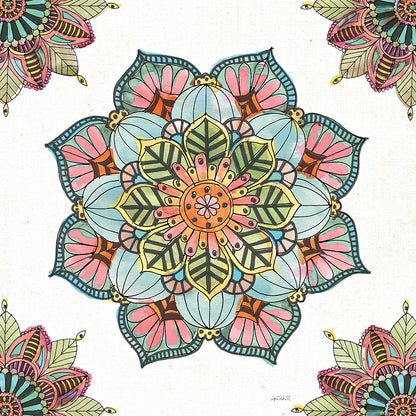 Mandala Morning V by Anne Tavoletti. SKU 34829a. Archival Giclee Fine art print for wall decor.