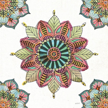 Mandala Morning VI by Anne Tavoletti. SKU 34830a. Archival Giclee Fine art print for wall decor.