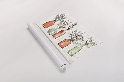 Modern Farmhouse I Christmas by Anne Tavoletti. shown as a rolled paper print. Available as archival giclee rolled canvas, fine art paper, or poster print. SKU 48224i.