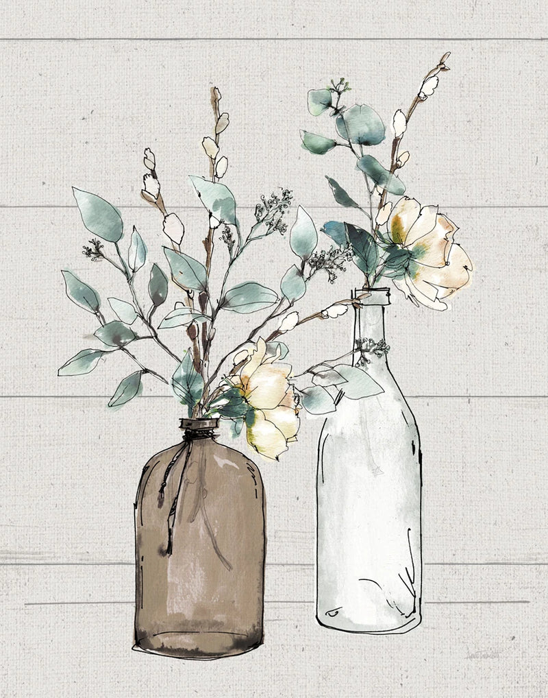 Modern Farmhouse II Shiplap by Anne Tavoletti