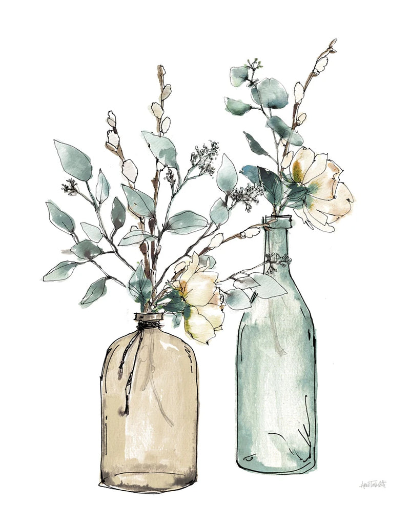 Modern Farmhouse II White by Anne Tavoletti