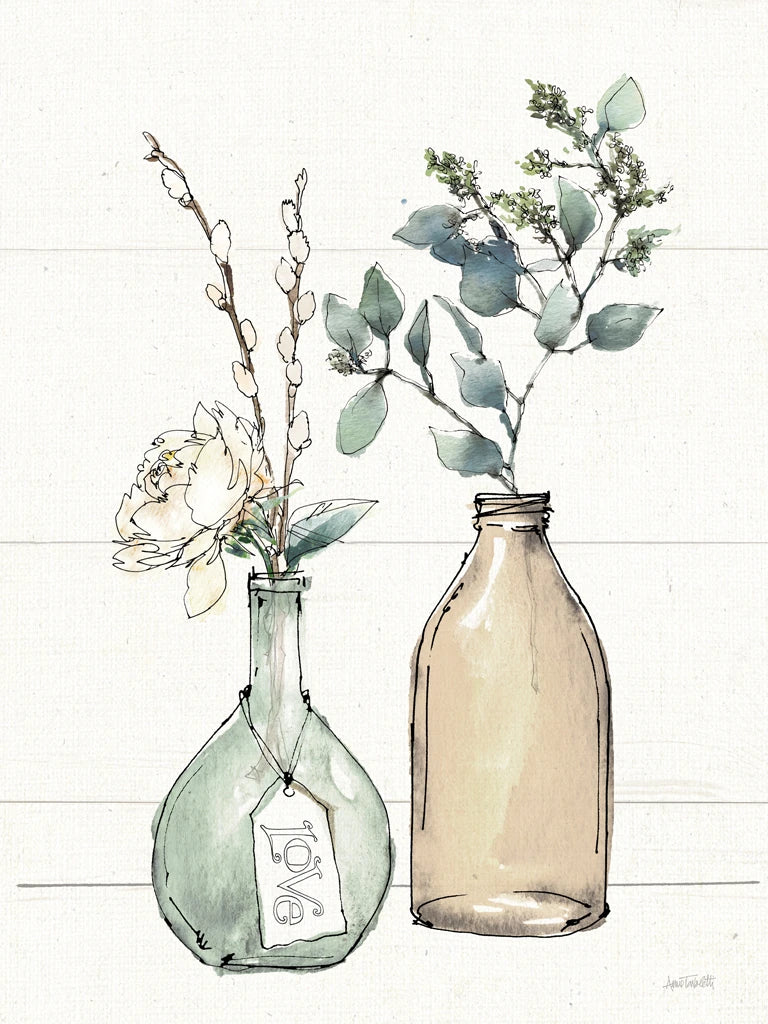 Modern Farmhouse III Crop by Anne Tavoletti