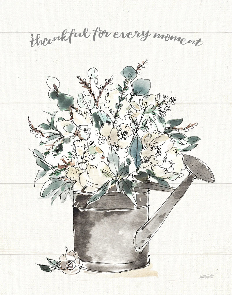 Modern Farmhouse IV Thankful by Anne Tavoletti