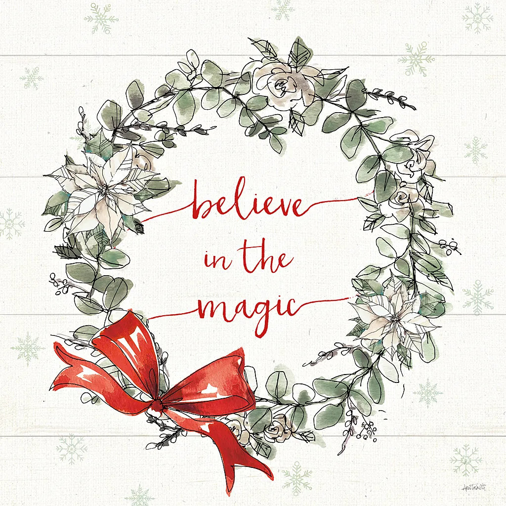 Modern Farmhouse VI Christmas by Anne Tavoletti. SKU 48229a. Archival Giclee Fine art print for wall decor.