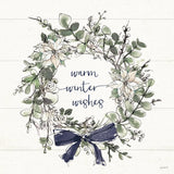 Modern Farmhouse VII Christmas Navy Bow by Anne Tavoletti. SKU 59713a. Archival Giclee Fine art print for wall decor.