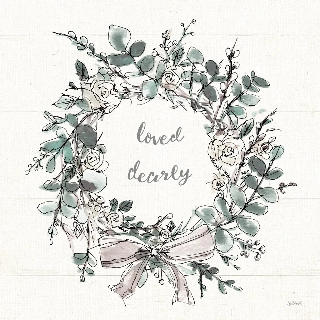 Modern Farmhouse VII Loved by Anne Tavoletti. SKU 52505a. Archival Giclee Fine art print for wall decor.