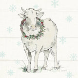 Modern Farmhouse X Christmas Sq by Anne Tavoletti. SKU 65325a. Archival Giclee Fine art print for wall decor.